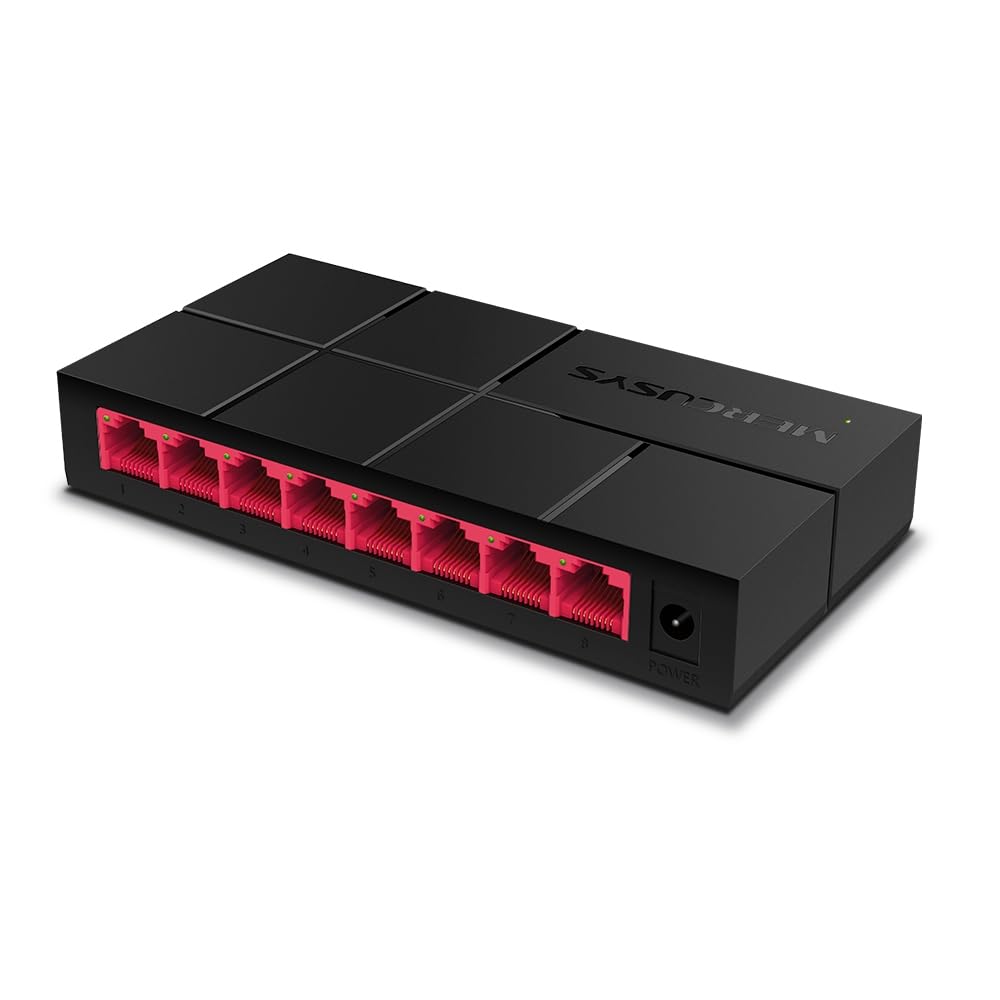 Mercusys MS108G 8 Port 10/100/1000 Switch Mercusys MS108G 8 Port 10/100/1000 Switch